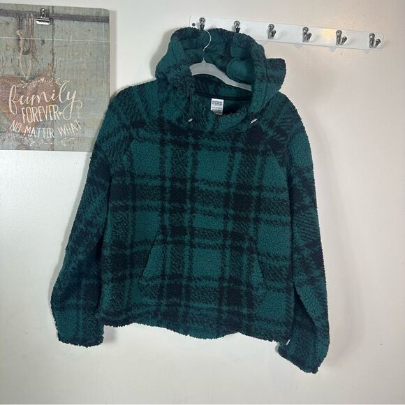 PINK SHERPA HOODIE - Picture 3 of 12